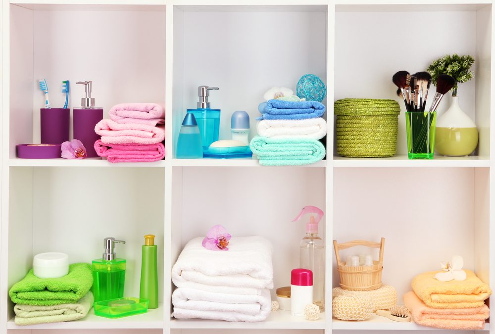 bathroom organization