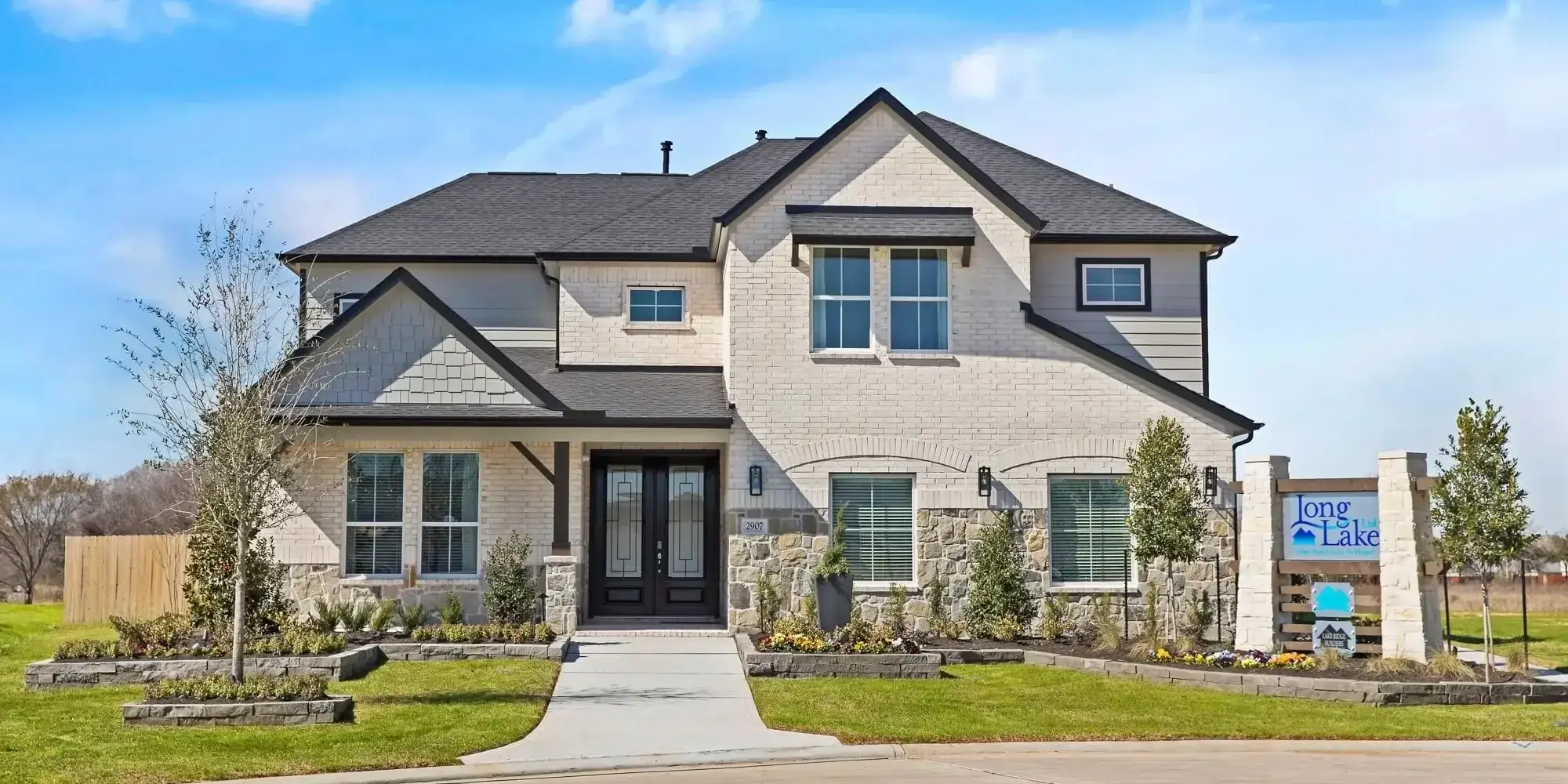 Long Lake Home Builders at Morton Creek Ranch in Katy TX with New Homes for Sale